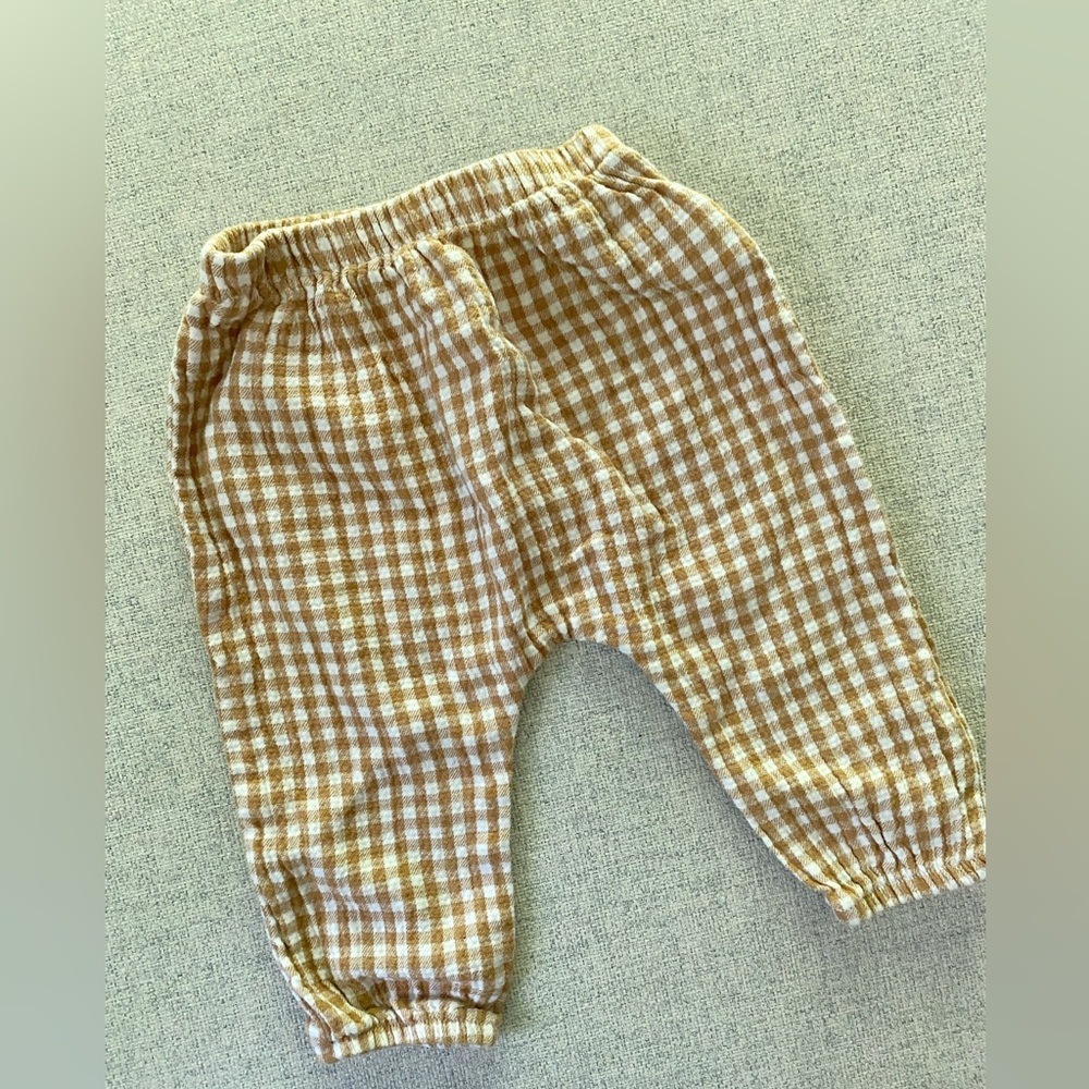 Quincy Mae Baby Gingham Pants
